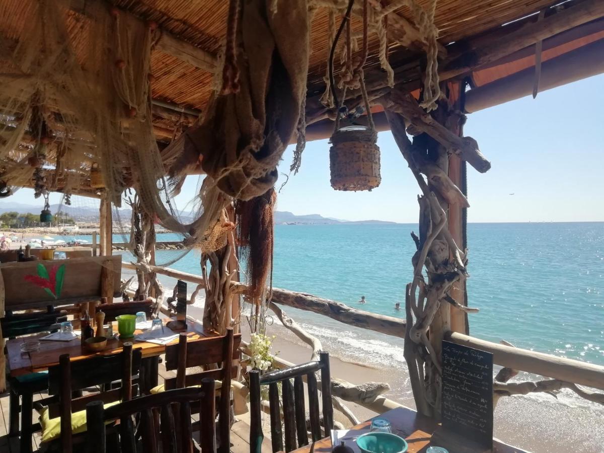 Cote D'Azur Joli Studio 50M Plage, Climatisation , Parking. Villeneuve-Loubet Ngoại thất bức ảnh