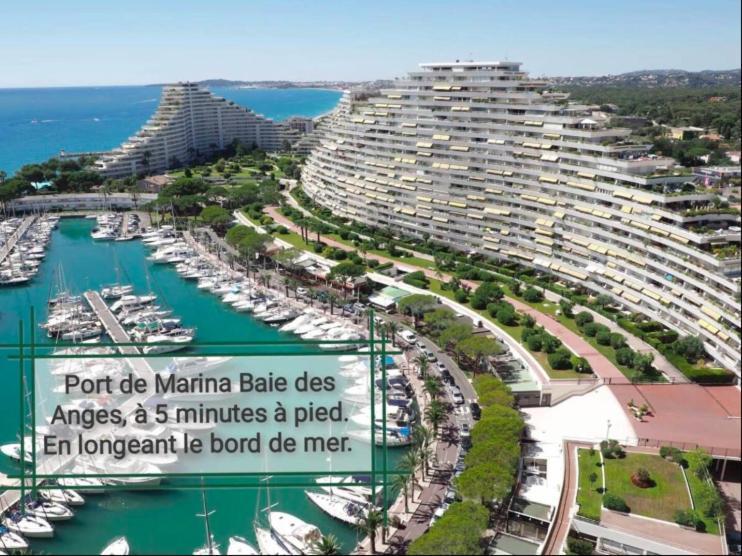 Cote D'Azur Joli Studio 50M Plage, Climatisation , Parking. Villeneuve-Loubet Ngoại thất bức ảnh